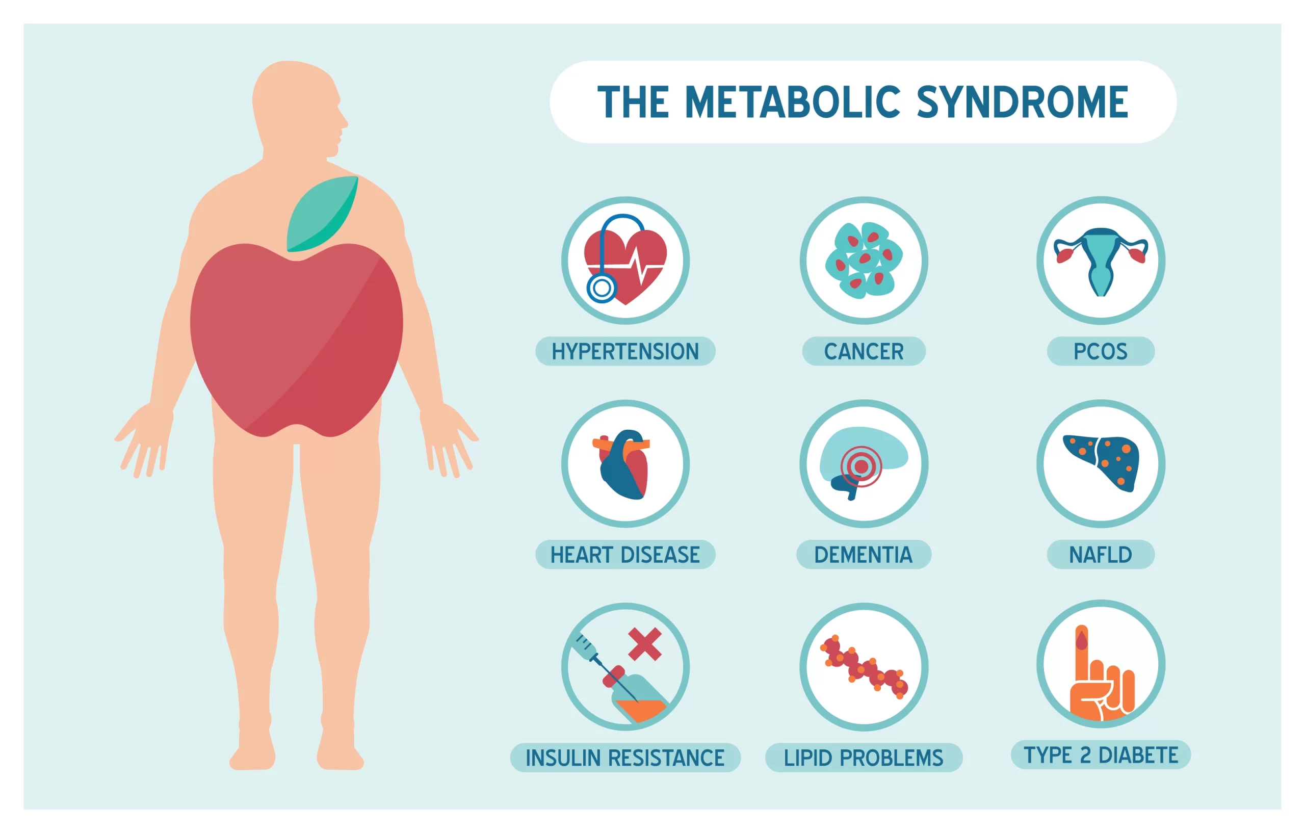 Syndrome Metabolique Le lien entre l obesite le diabete et les maladies cardiaques scaled
